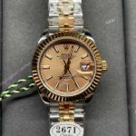 1:1 Replica Clean Factory Rolex Lady Datejust 28mm Two Tone Yellow Gold Jubilee Strap 
